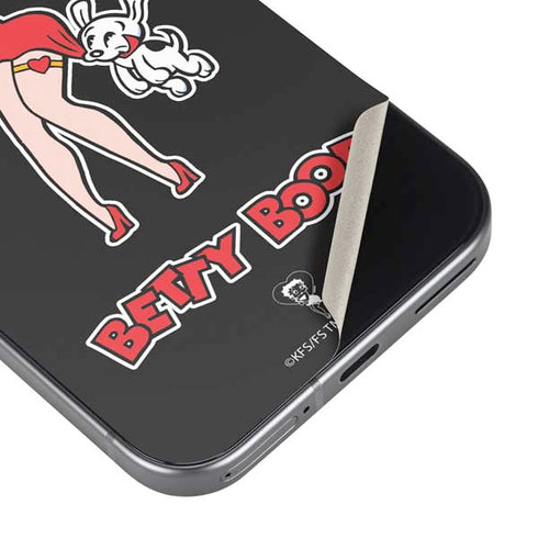 Betty Boop With Puppy Google Pixel 9 Skin